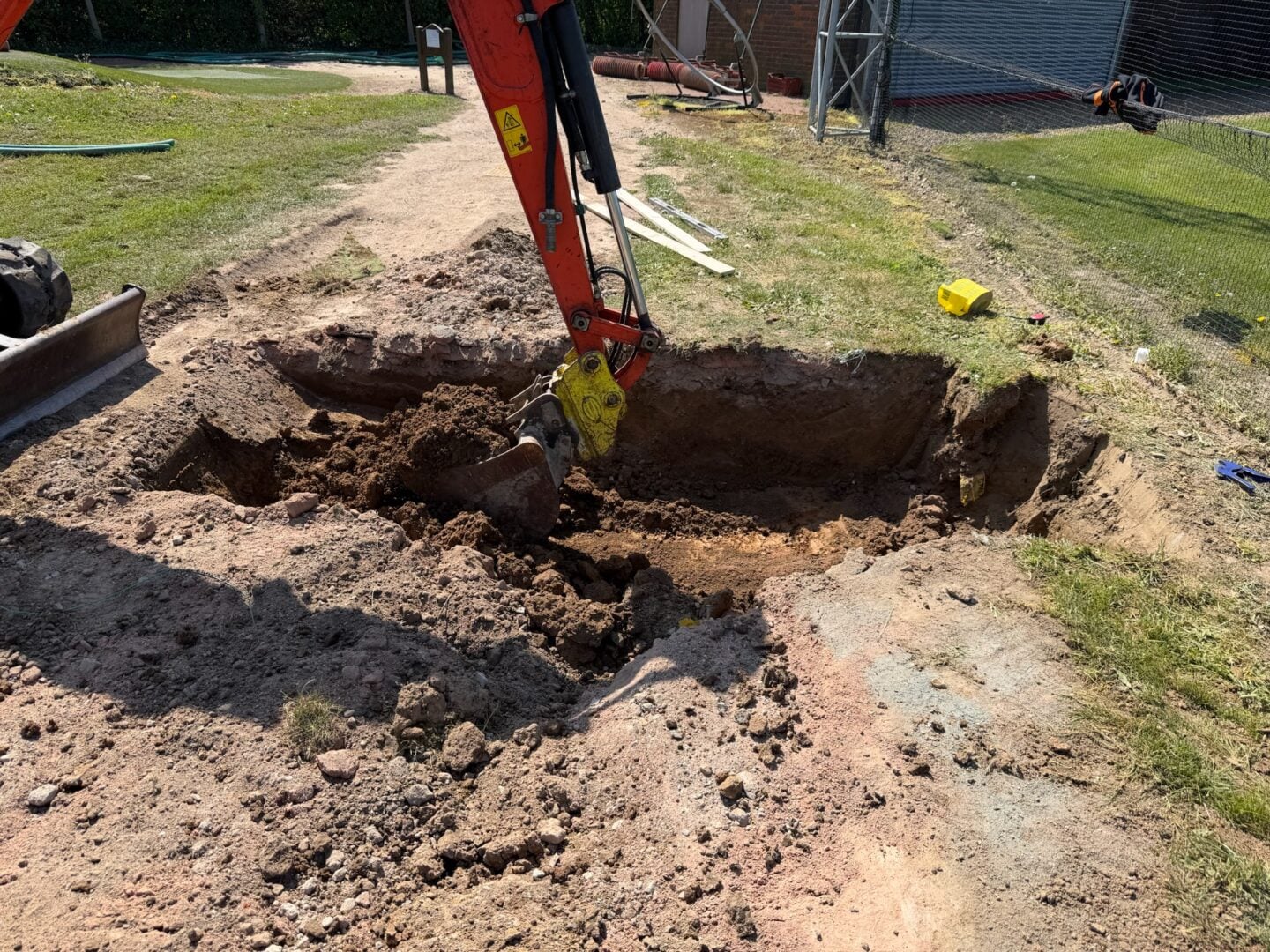 driving range automation system installation